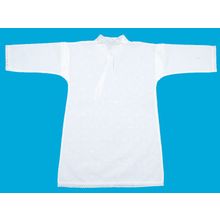 Трон Плюс для крещения с воротничком, вышивка белая