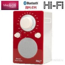 Tivoli Audio PAL BT Glossy Red White