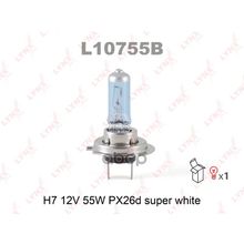 Лампа H7 12v 55w Px26d Super White H7 12v 55w Px26d Super White LYNXauto арт. L10755B