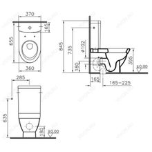 Vitra Унитаз-компакт Form 500 9730B003-1165