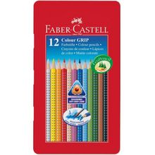 Faber-Castell цветные Grip 2001 в металлической коробке 12 шт