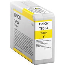 Картридж EPSON T8504 (C13T850400) для  SC-P800, желтый