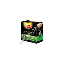 Чай "Lipton"  Delicate Mint (Липтон мята) 20пир(2)