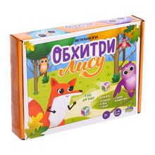 Настольная игра-бродилка "Обхитри лису"