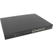 Коммутатор   MultiCo   EW-P70164iW   Управляемый коммутатор (12UTP 10 100 1000Mbps  +  4Combo  1000BASE-T SFP PoE)