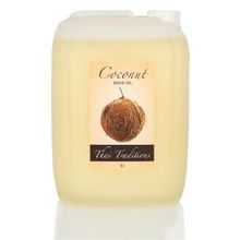 Масло массажное Кокосовое рафинированное (без запаха) Thai Traditions Coconut basic massage oil 5000мл