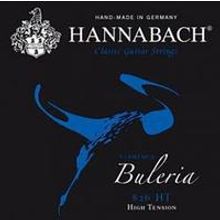 826HT Blue BULERIA FLAMENCO Комплект струн для классической гитары нейлон посеребренные Hannabach