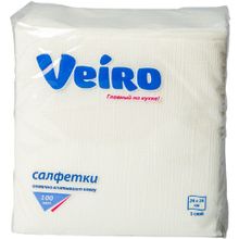 Veiro Белые 100 салфеток в пачке