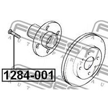 Шпилька Колесная Hyundai Santa Fe (Bb) 2000-2006 Febest арт. 1284001