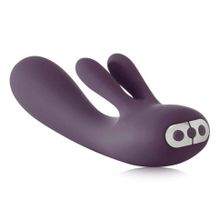 Фиолетовый вибратор-кролик Fifi - 19 см. (229891)