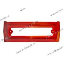 Рамка катафот заднего номерного знака 2105,07 красная