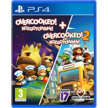 OVERCOOKED 1 - 2 Bundle (PS4) английская версия