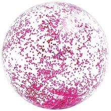 Надувной мяч Intex 58070 "Блестящий" 71см 3+ розовый