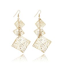 Длинные серьги под золото, MIA collection (арт. 51928-9529)