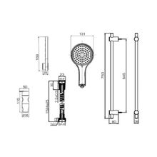 Душевой гарнитур Bravat Eco (D153CP-1)