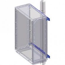 Комплект крепления шкафов Conchiglia  к столбу (ширина шкафа- 580 мм²  (упак. 1упак) | код. 95770970 |  DKC