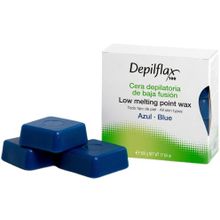 Depilflax 100 Low Melting Point Wax Azul Blue 500 г