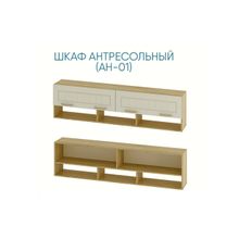 Мебелони Маркиза Шкаф антресольный АН-01 ID - 302101