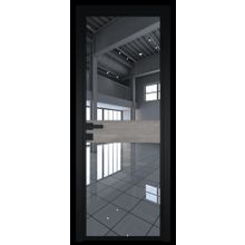  Двери ProfilDoors Модель 6AG Стекло Зеркало Цвет профиля Черный матовый
