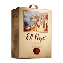 Вино Эль Пасо Каберне, 3.000 л., 11.0-13.0%, сухое, красное, 3