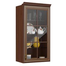 Любимый Дом Кухня Кантри Орех Шкаф-витрина высокий 60 см., универсальная дверь ID - 287612