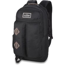 Мужской стильный черный рюкзак для города Dakine Scramble 24L Black с нагрудным ремнем и отсеком для ноутбука 15