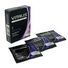 Презервативы Сверхпрочные №3 Vitalis Premium Strong