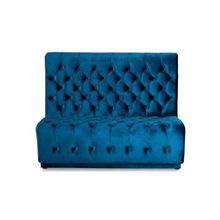 Диван прямой Капитоне azure