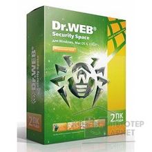 Dr. Web BHW-B-24M-2A3 Dr.Web Security Space на 2 года, на 2 ПК