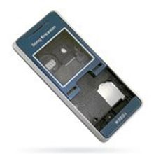 Sony Ericsson Корпус для Sony Ericsson K220 Silver-Blue