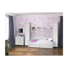 Система Мебели Детская Монако-4 белое дерево