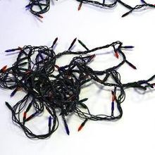 SHLights Гирлянда электрическая, 100 миниламп, для помещений, 5 режимов мигания, разноцветная (ES00100 5F)