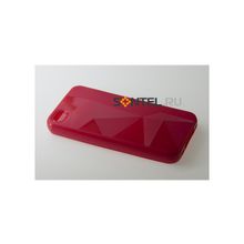 Силиконовая накладка для iPhone 4 4S вид №4 red