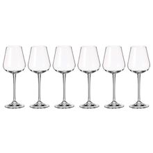 ПМ: Грандлюкс Набор бокалов для вина Crystalite Bohemia Ardea Amundsen 260 мл (6 шт)