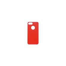 чехол-крышка Puro Crystal Cover IPC5CRYRED для Apple iPhone 5, красный