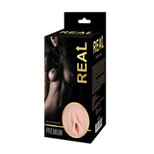 Реалистичный односторонний мастурбатор-вагина Real Women Dual Layer с двойной структурой (145481)