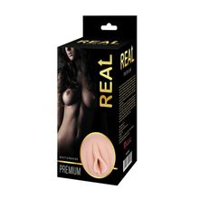 Реалистичный односторонний мастурбатор-вагина Real Women Dual Layer с двойной структурой (145481)