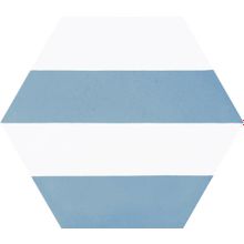 Codicer Porto Hex 25 Capri Blue Hexagonal 22x25 см