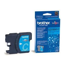 Картридж Brother LC1100HYC для DCP-385C MFC-990CW DCP-6690CW (750 стр.) голубой