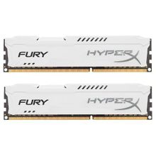 kingston (kingston 8gb 1866mhz ddr3 cl10 dimm (kit of 2) hyperx fury white series) hx318c10fwk2 8