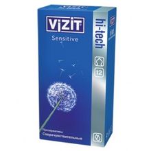 VIZIT Hi-tech Sensitive сверхчувствительные 12 шт