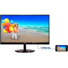 Монитор LCD PHILIPS 23" 234E5QDAB (00 01) Black {AH- IPS LED 14ms 16:9 DVI M M 20M:1 250cd}