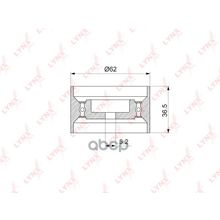 Ролик Натяжной Ремня Грм LYNXauto арт. PB1322