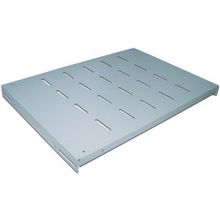 TWT-RACK2-S4-6 80 Полка для двухрамных стоек глубиной 600 мм, 4 точки, нагрузка - 80 кг, серая