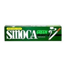 Зубная паста Smoca Green, 120г, для курильщиков со вкусом мяты и эвкалипта