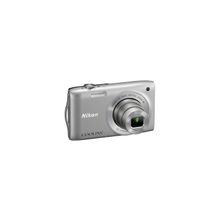 Фотоаппарат цифровой Nikon Coolpix S3300 silver