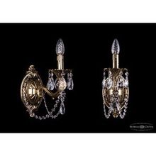 Bohemia Ivele Crystal 1702B 1 175 C GB бра (настенный светильник хрустальный)