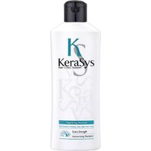 KeraSys Moisturizing Shampoo Шампунь увлажняющий для сухих ломких вьющихся волос, 180 мл