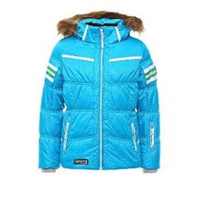 Куртка для девочек Icepeak 450055512IV, цвет голубой, р. 128, 100%полиэстер(328)