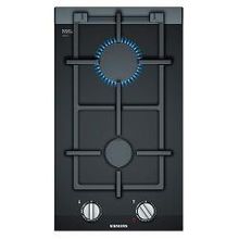 Газовая варочная поверхность Siemens ER3A6BD70, DOMINO, 30 см, 2 конфорки, цвет: черный